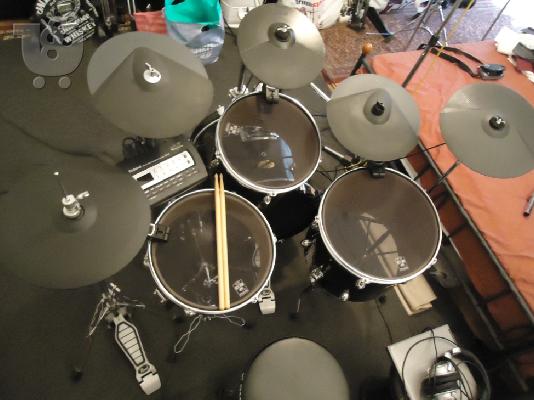 ΗΛΕΚΤΡΟΝΙΚΗ + ΦΥΣΙΚΗ DRUMS --> SUPER SET 2 ΣΕ 1!!!